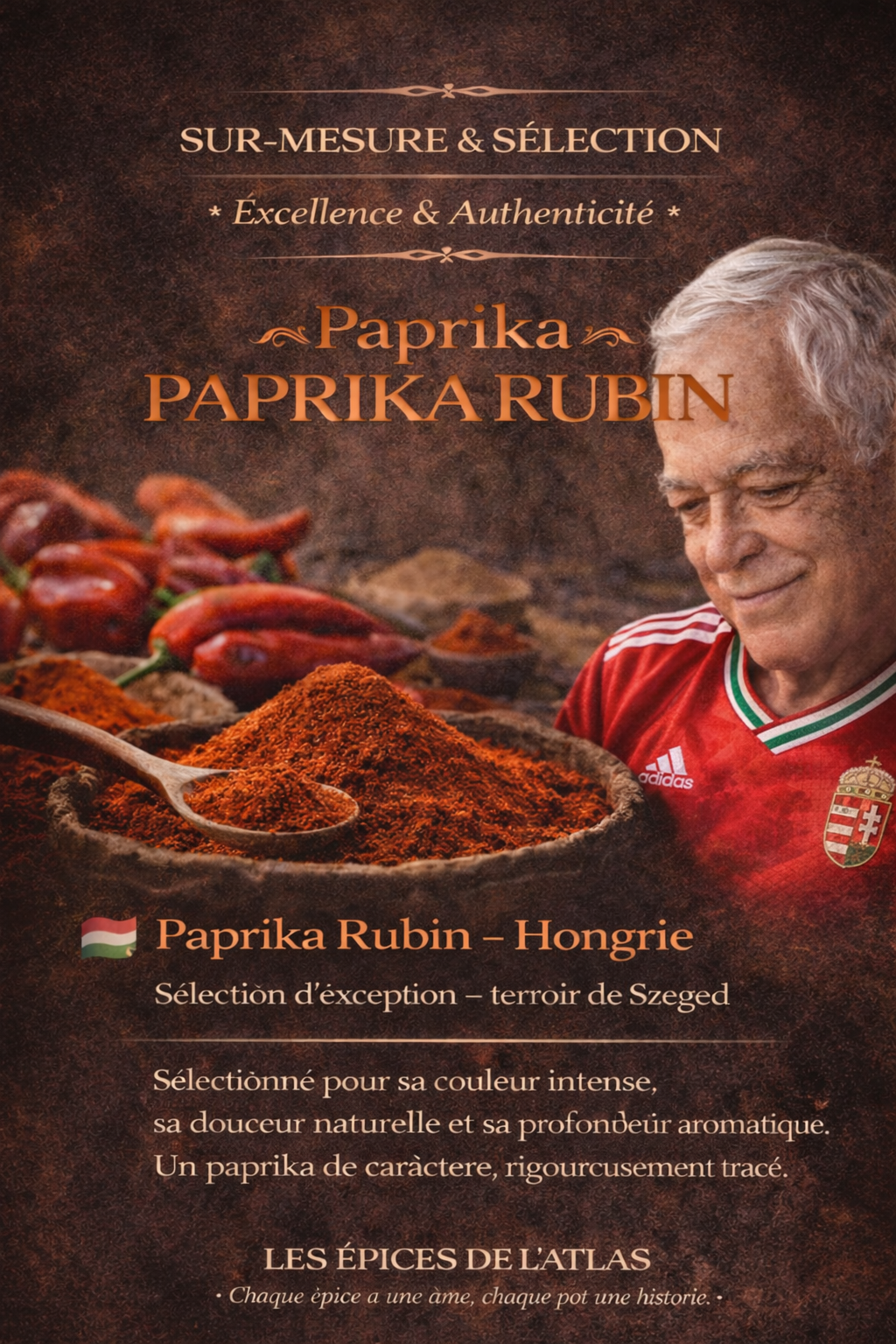Paprika Rubin — Sélection Hongrie